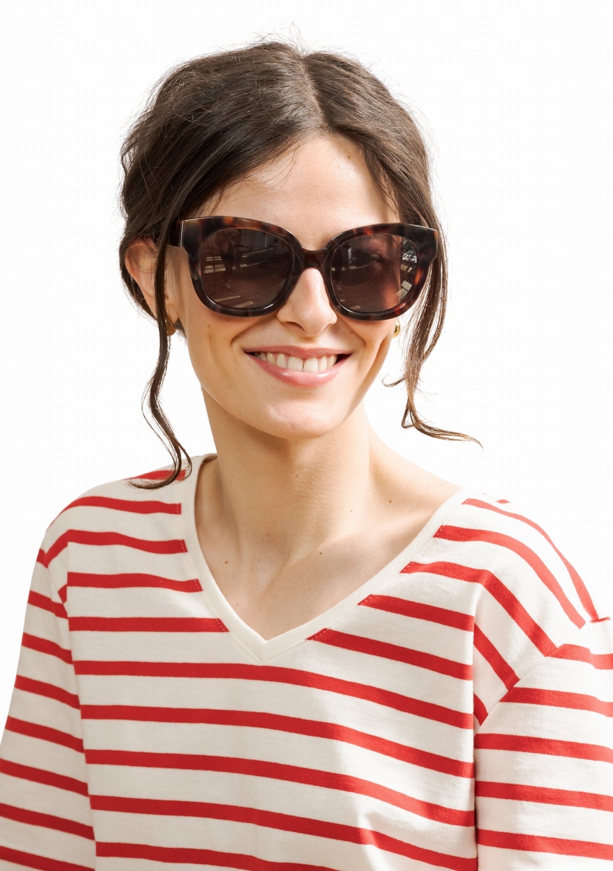 Lunettes de soleil Jeanne Écaille fabriquées en France ECAILLE
