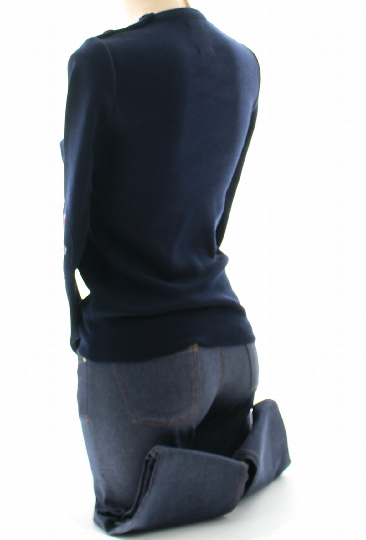 Pull marin Femme God Save Berthe MARINE-IVOIRE